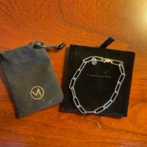 Mejuri sterling silver bracelet